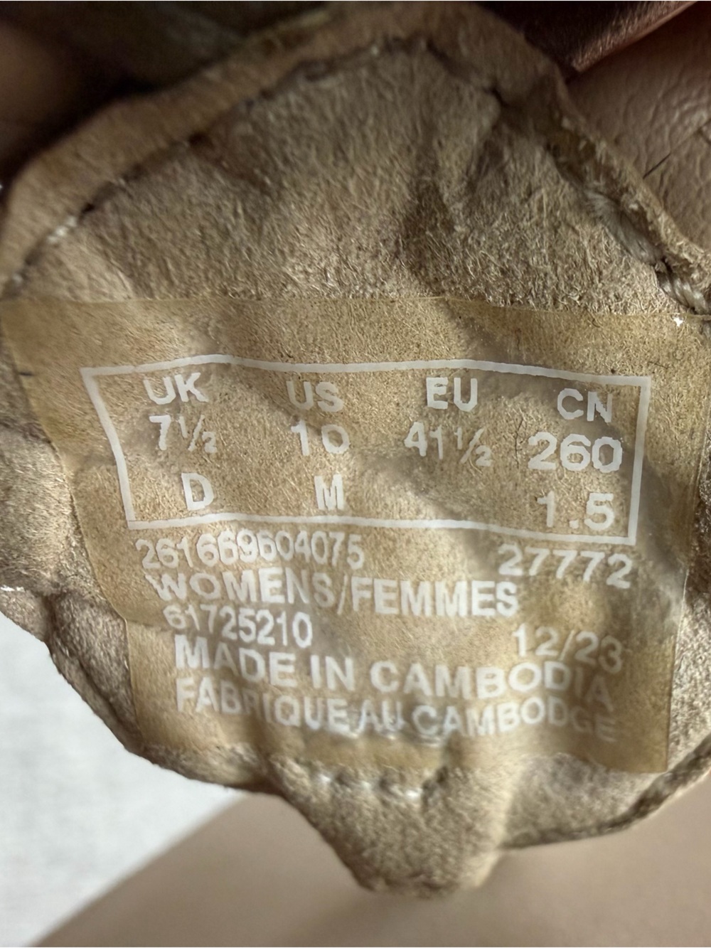 Clarks Cloudsteppers Breeze Coral Brown Metallic Combo Thong Sandals - Picture 5 of 7